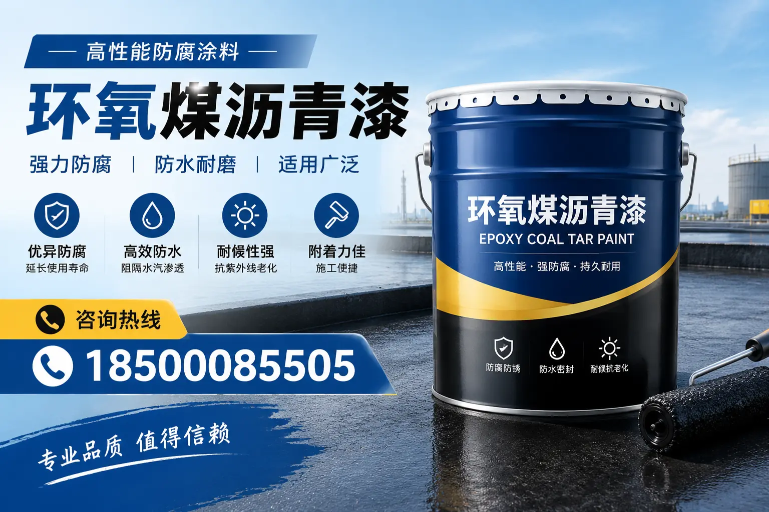 环氧煤沥青漆的主要成分与功能,萍乡用户深度了解
